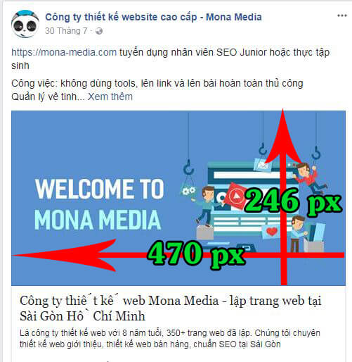 Tự làm ảnh post Facebook