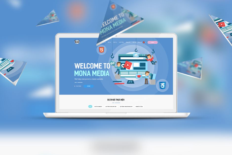 Thiết kế website giá rẻ chuyên nghiệp và uy tín - Mona Media