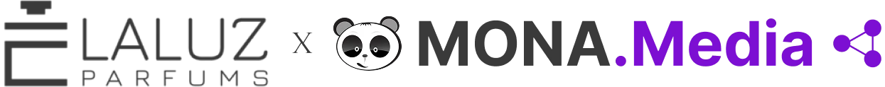 Logo thương hiệu nước hoa, khách hàng dịch vụ SEO của MONA Media