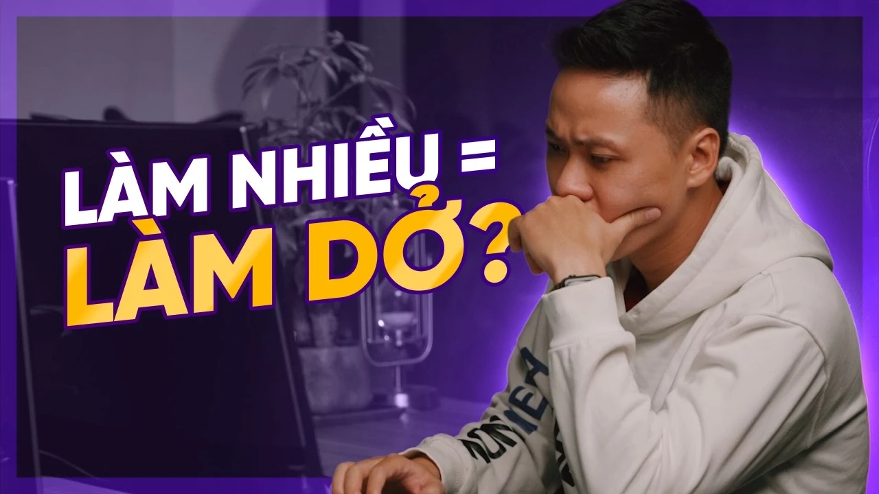 Anh Khánh Hùng, CEO MONA, trong video Làm nhiều bằng làm dở