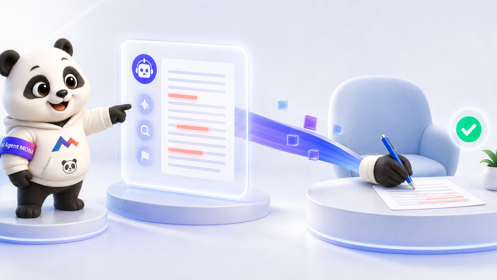 AI chấm sơ bộ Writing IELTS rồi chuyển giáo viên soát trong MONA LMS