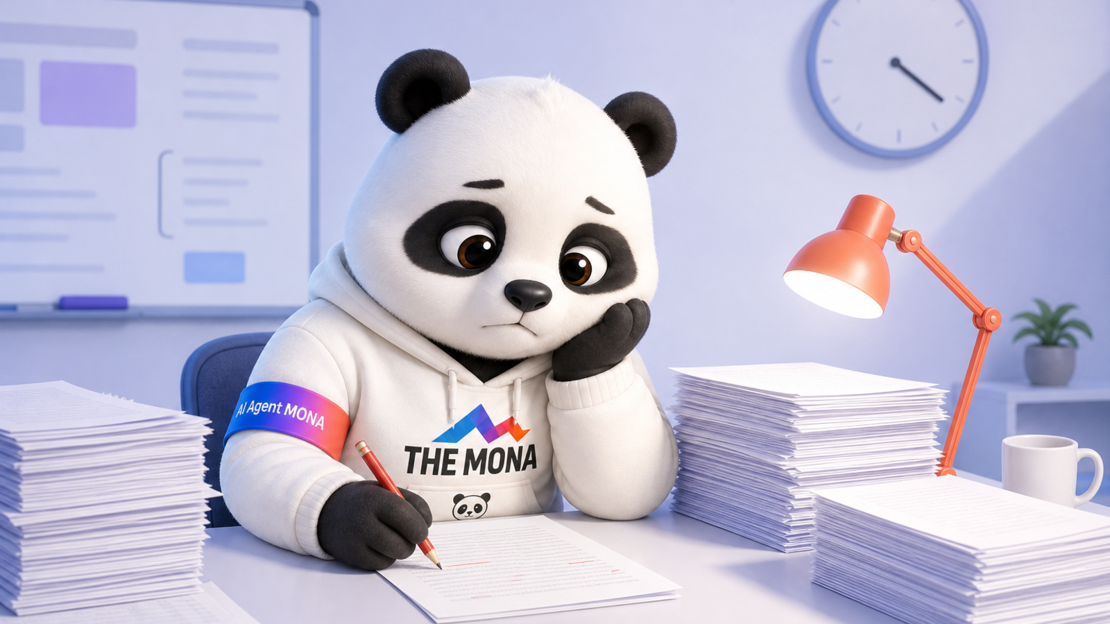 Giáo viên chấm Writing IELTS buổi tối bên chồng bài cần nhận xét