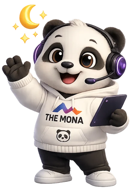 Gấu MONA vẫy tay chào