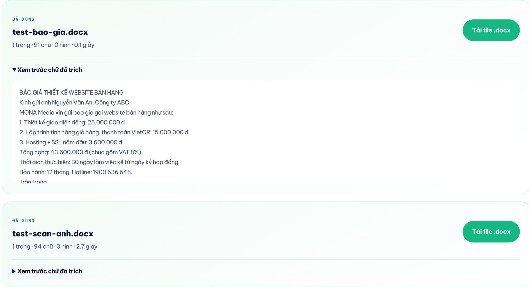 Tải file Word sau chuyển đổi