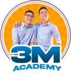Logo 3M Academy, đơn vị đã làm hệ thống học với MONA