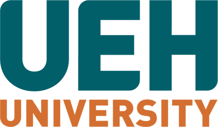 Logo UEH – ĐH Kinh tế TP.HCM, đơn vị đã làm hệ thống học với MONA