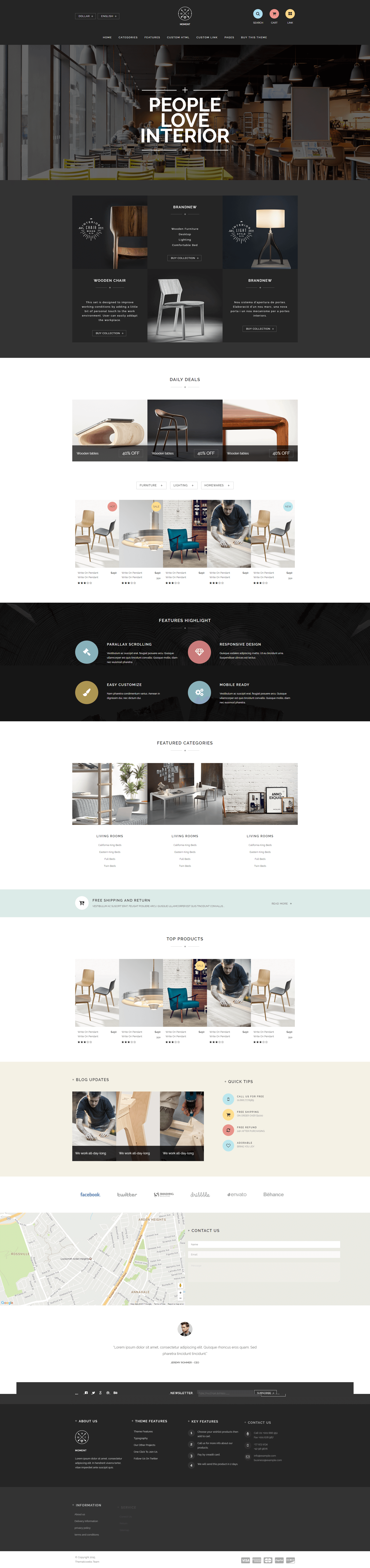 Lập trình website thiết kế nội thất