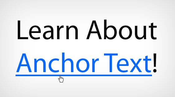 thuật ngữ SEO anchor text được tích hợp trong website