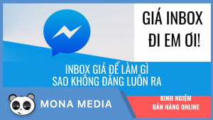 Tại sao bán hàng online phải inbox giá?