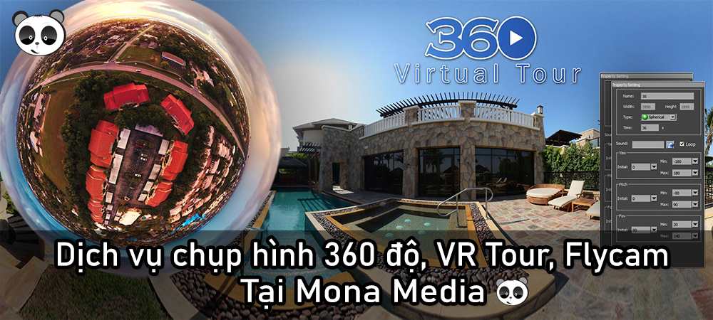 Dịch vụ chụp hình 360 độ tại Mona Media