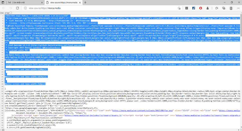 Lấy toàn bộ code website Font Awesome để tăng tính chuyên nghiệp và chất lượng của trang web của bạn. Với các icon trực quan và đẹp mắt từ Font Awesome, bạn có thể tạo ra những trang web đặc biệt và ấn tượng. Hãy xem ảnh liên quan để tìm hiểu cách sử dụng toàn bộ code website Font Awesome để thiết kế trang web của bạn sao cho thu hút và chuyên nghiệp nhất.