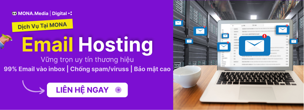 Banner dịch vụ email hosting
