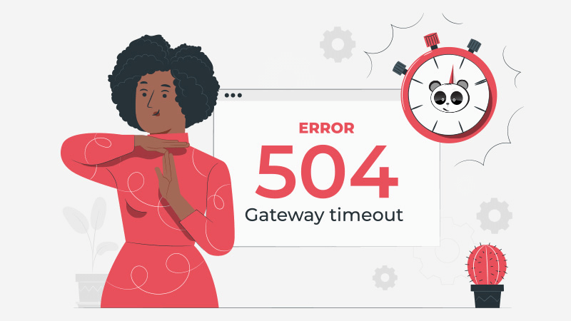 lỗi 504 gateway time-out