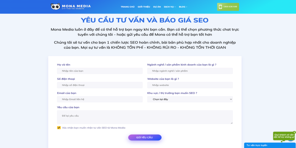 CTA ở cuối bài viết