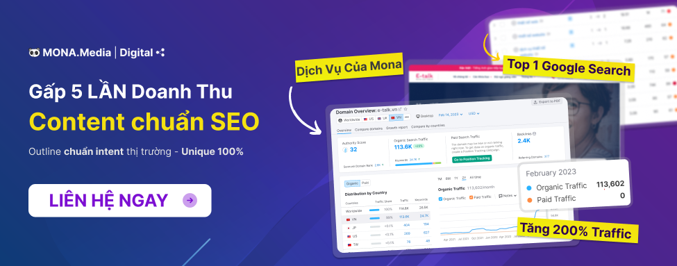 Dịch vụ SEO content