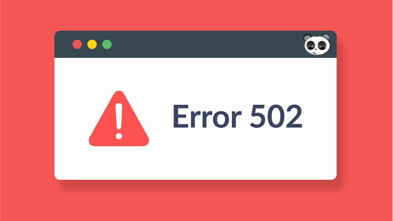 lỗi error 502 bad gateway