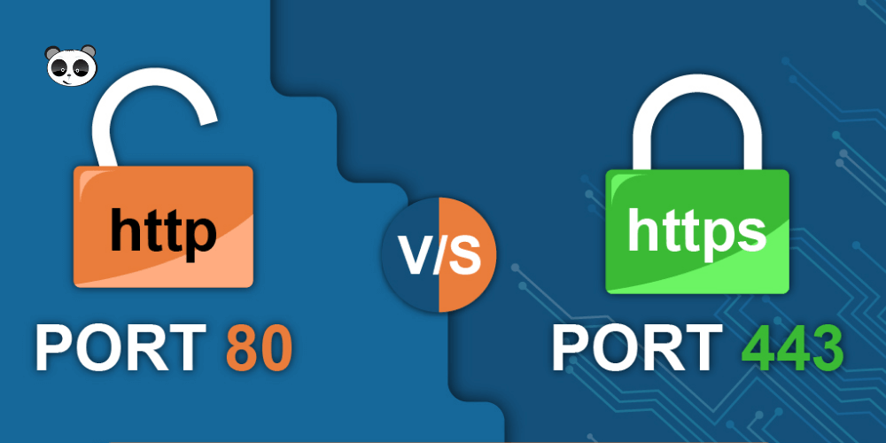 port http và port https