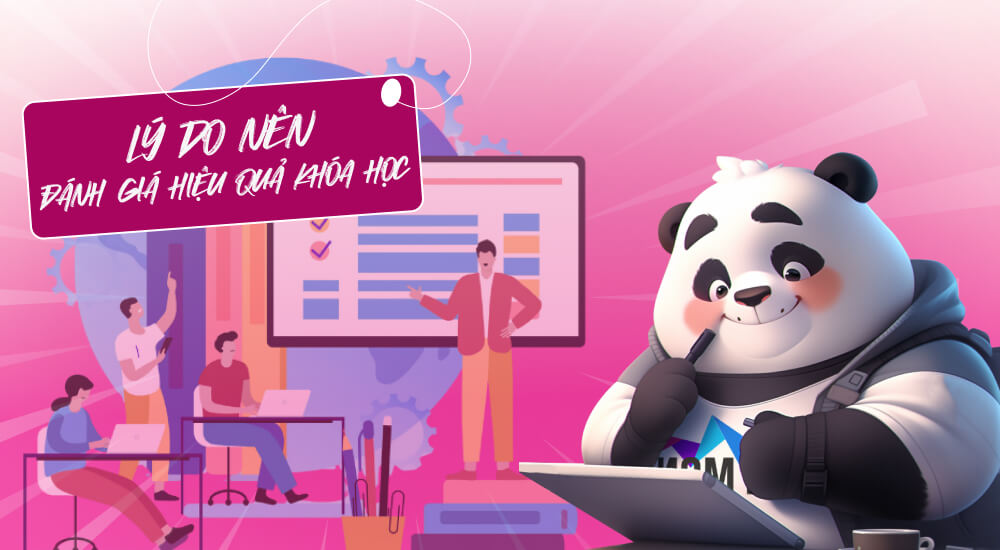 Lý do trung tâm cần khảo sát sau khóa học