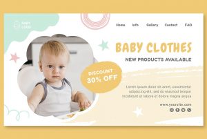Dịch vụ thiết kế website đồ trẻ em