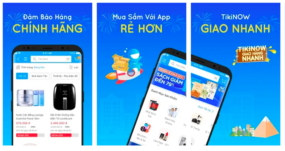 Tiki sàn thương mại điện tử hàng đầu Việt Nam