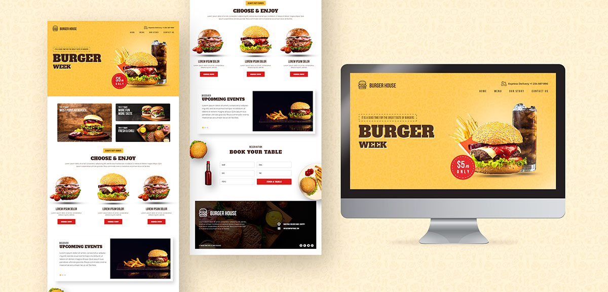 Website bán thức ăn nhanh (fastfood)