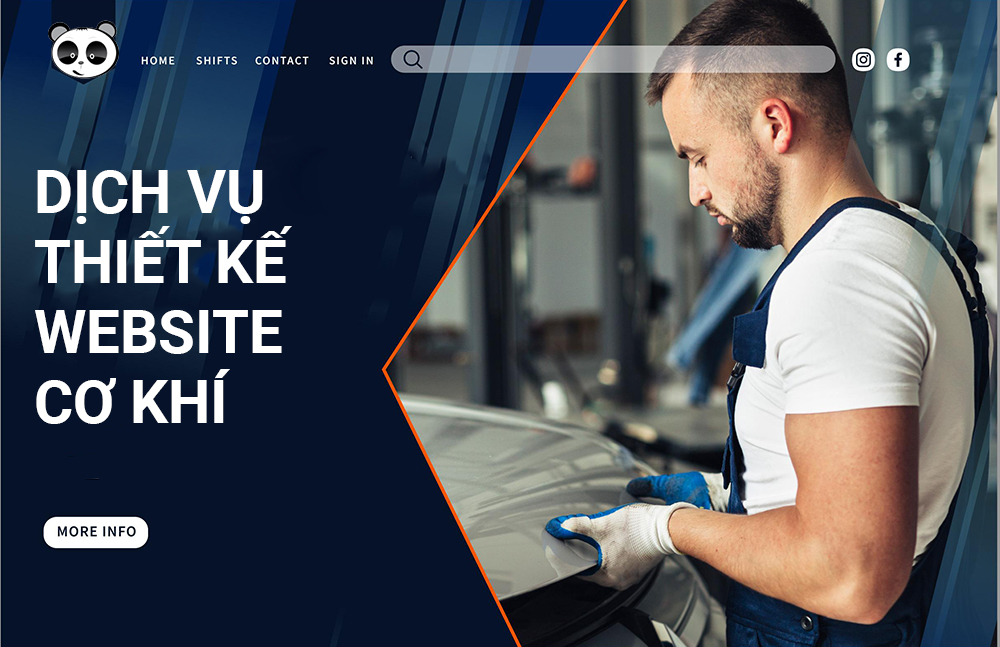 Dịch vụ thiết kế website cơ khí chuyên nghiệp tại Mona Media