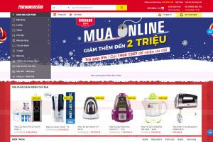 Dịch vụ thiết kế website bán hàng điện lạnh