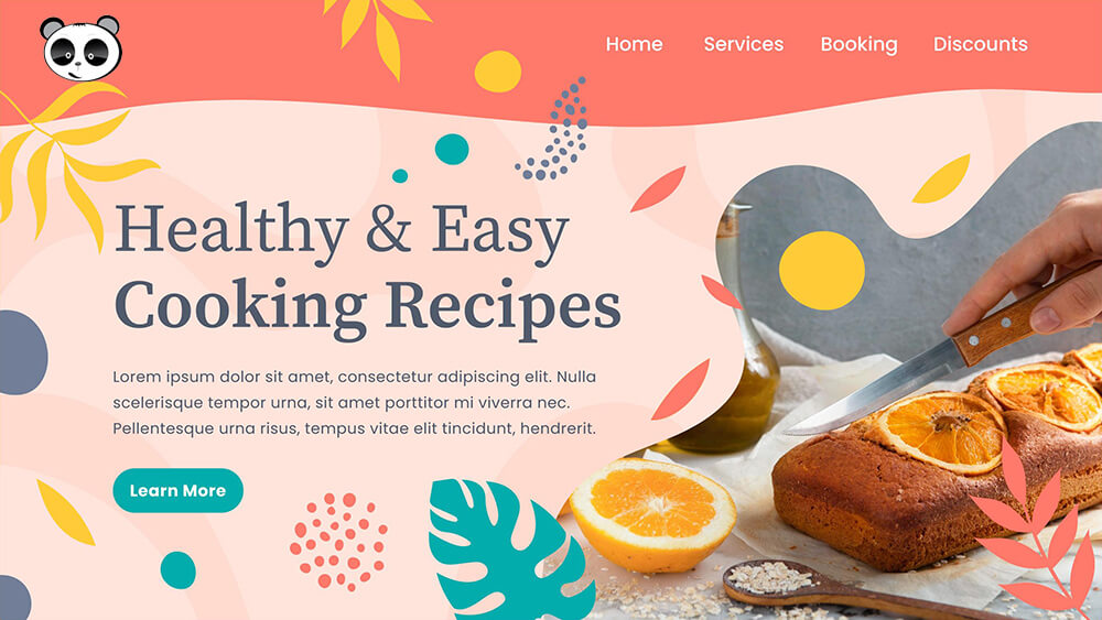 Những lưu ý trong việc thiết kế website dạy nấu ăn