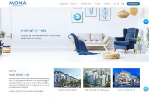 Dịch vụ thiết kế website bán sofa