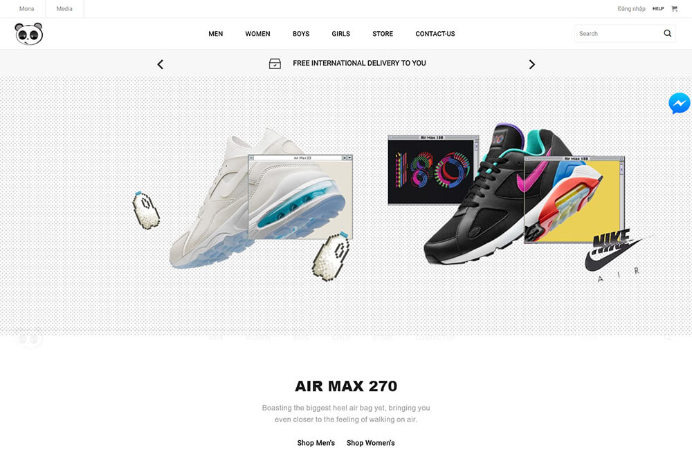 Những lợi ích mà thiết kế website bán giày, dép, sneaker đem lại cho các nhà kinh doanh