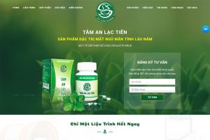 Dịch vụ thiết kế website bán thực phẩm chức năng