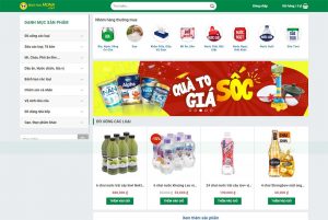 Dịch vụ thiết kế website trung tâm thương mại, siêu thị, shopping mall