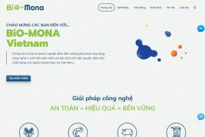 Dịch vụ thiết kế website bán phân bón, hóa chất nông nghiệp