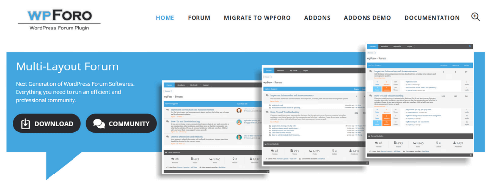 plugin tạo forum trên WordPress 