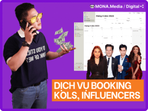 Dịch vụ booking KOLs, Influencers uy tín tăng doanh số hiệu quả