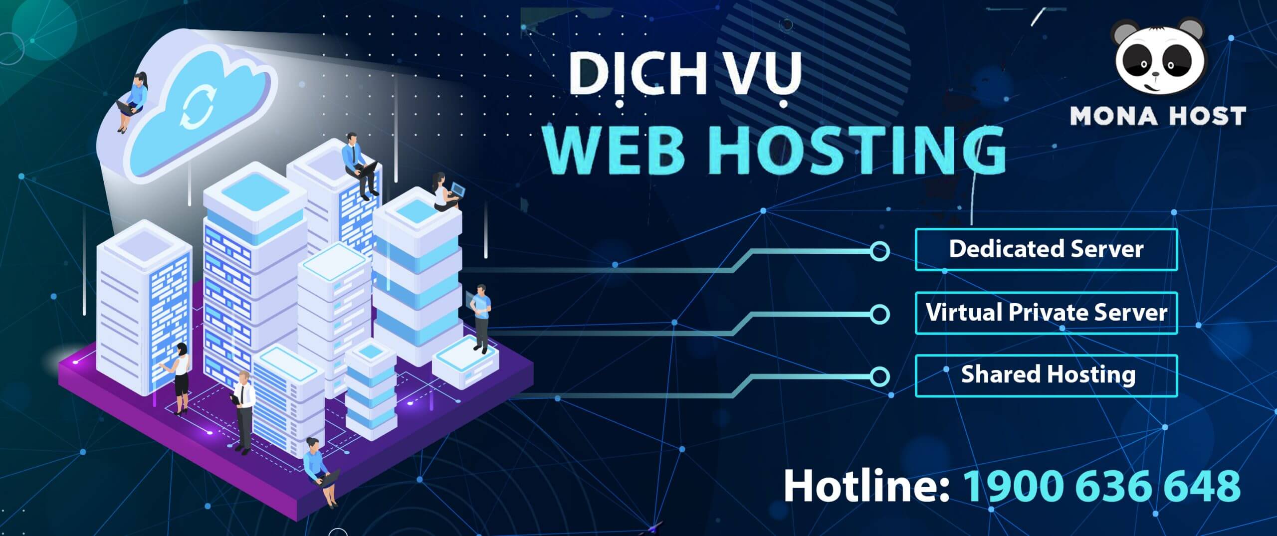 Mona Media - Dịch vụ web hosting chất lượng