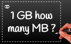 1GB bằng bao nhiêu MB? Cách quy đổi đúng nhất hiện nay