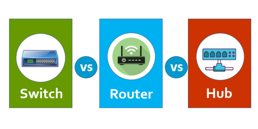 Khác nhаu giữа Switch, Router và Hub là gì?