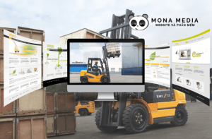 Thiết kế website cho thuê xe nâng chuyên nghiệp