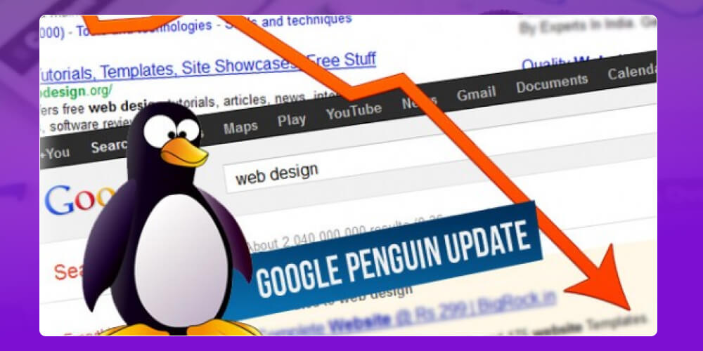 ảnh hưởng của Google Penguin tới SEO