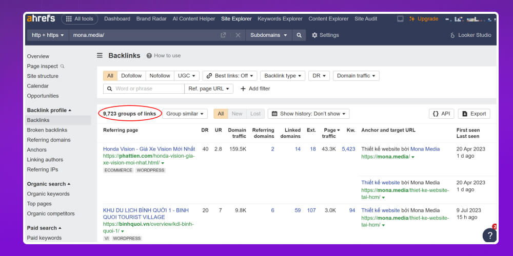 Backlink