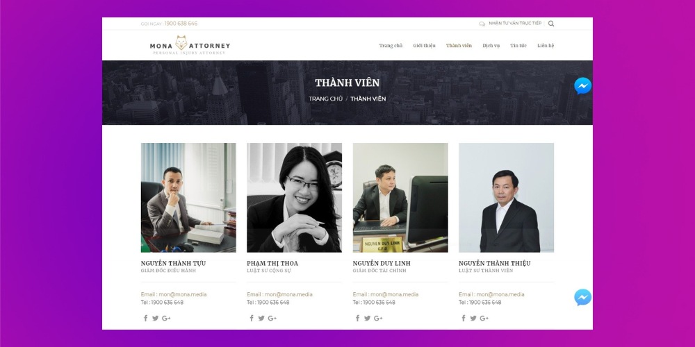 Những module cần có khi thiết kế website công ty luật Những module cần có khi thiết kế website công ty luật