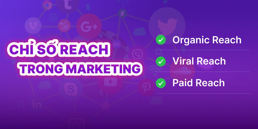 Các thông số liên quan chỉ số Reach trong Marketing