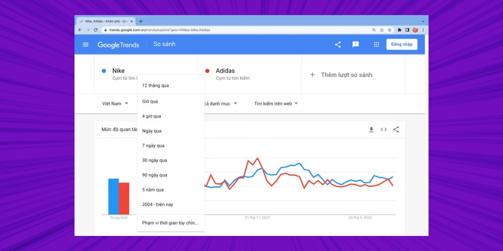 Cách bật Google trend trên máy tính Cách bật Google trend trên máy tính