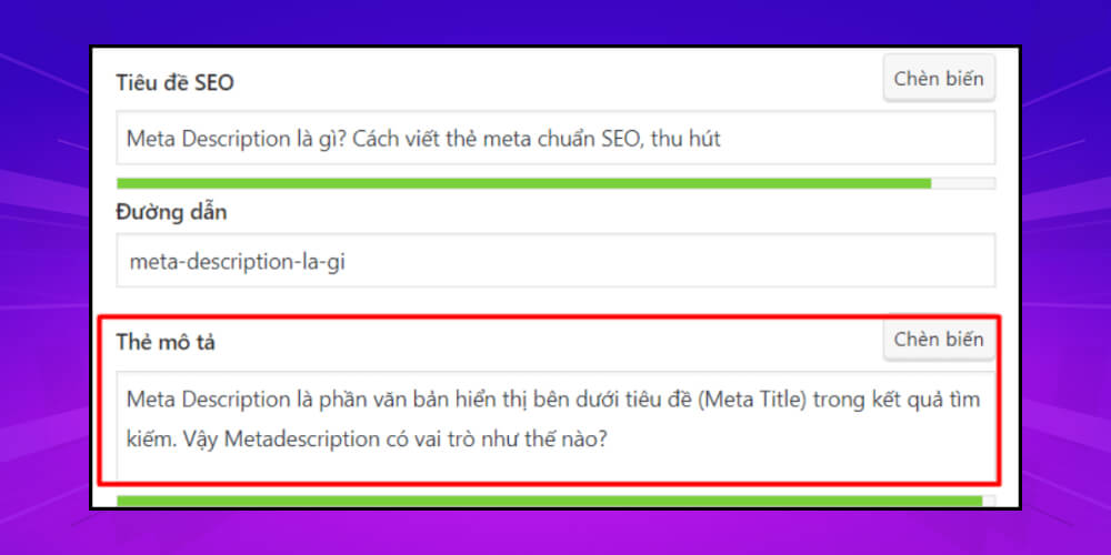 Hướng dẫn thêm thẻ meta với plugin Yoast SEO