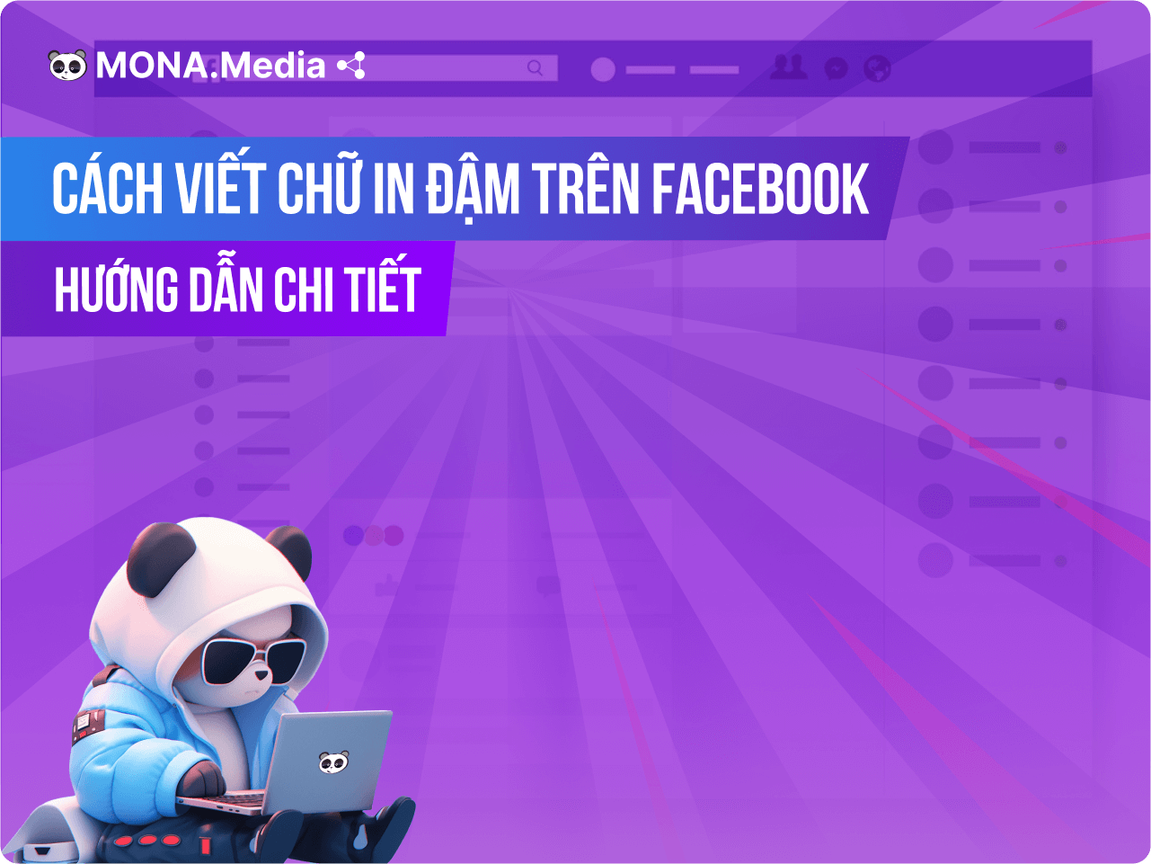 Cách viết chữ in đậm trên Facebook, in nghiêng