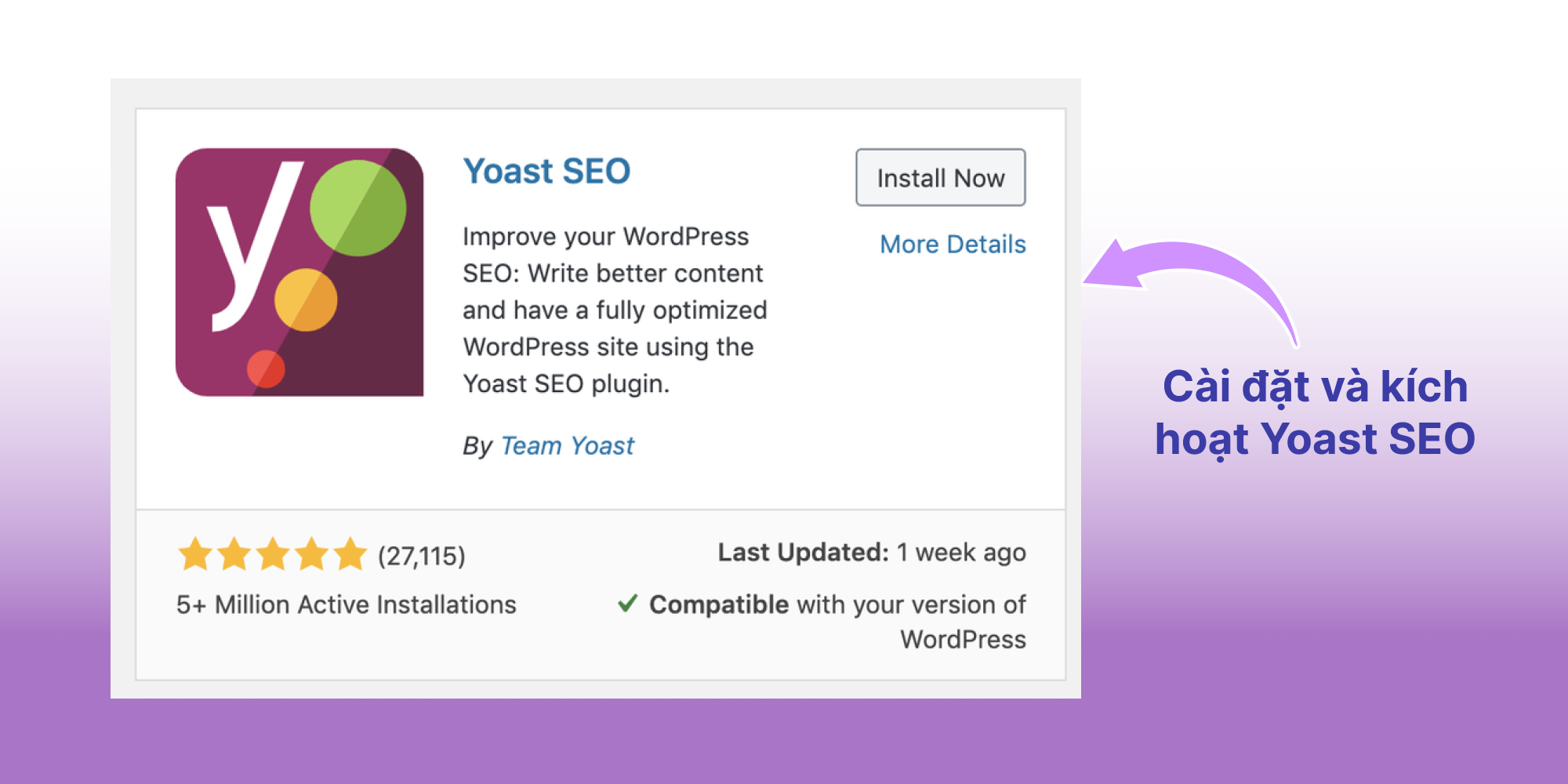 Thủ thuật SEO cài đặt Plugin Yoast SEO WordPress
