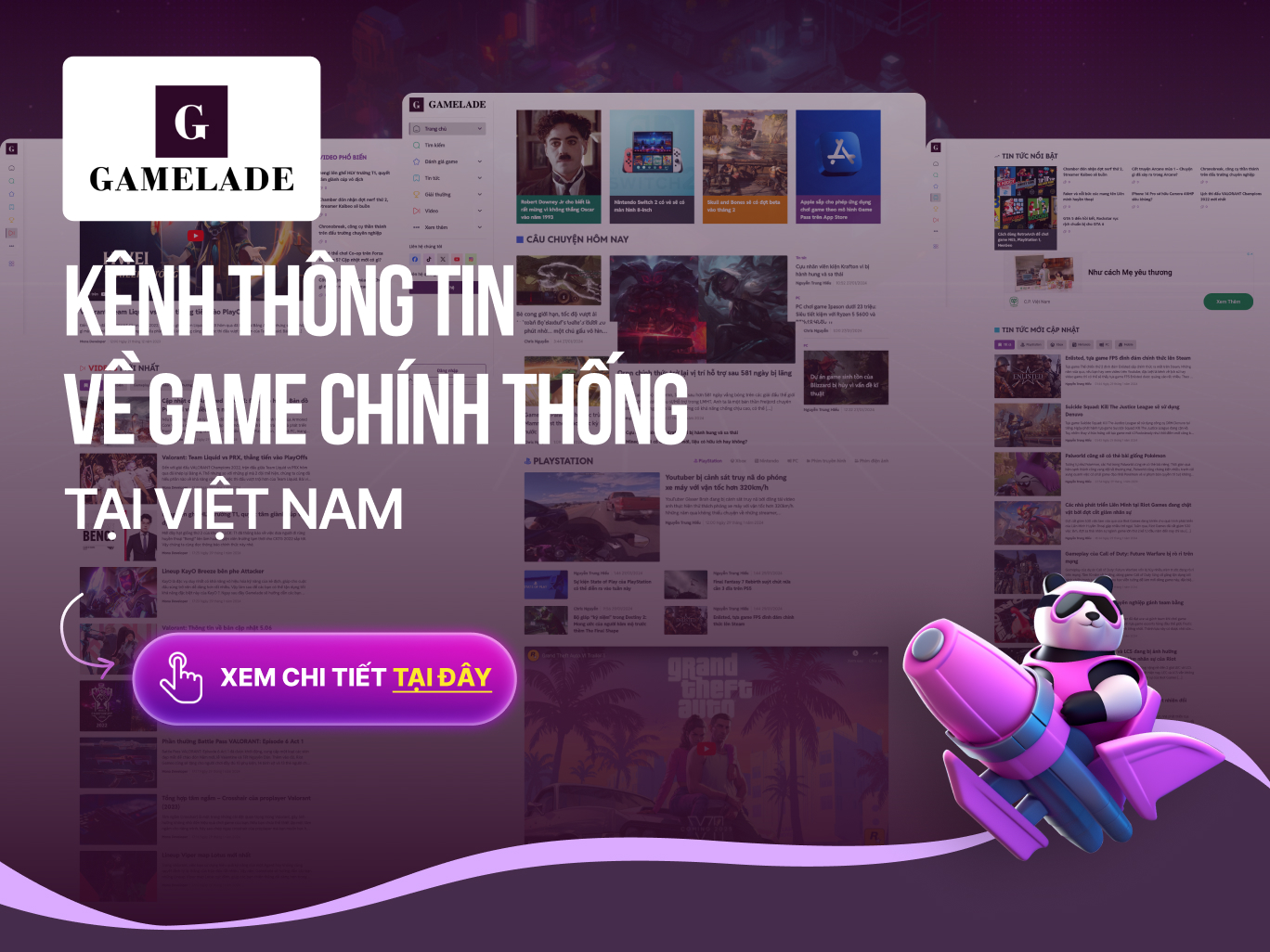 Dự án thiết kế website tin tức GAME LÀ DỄ
