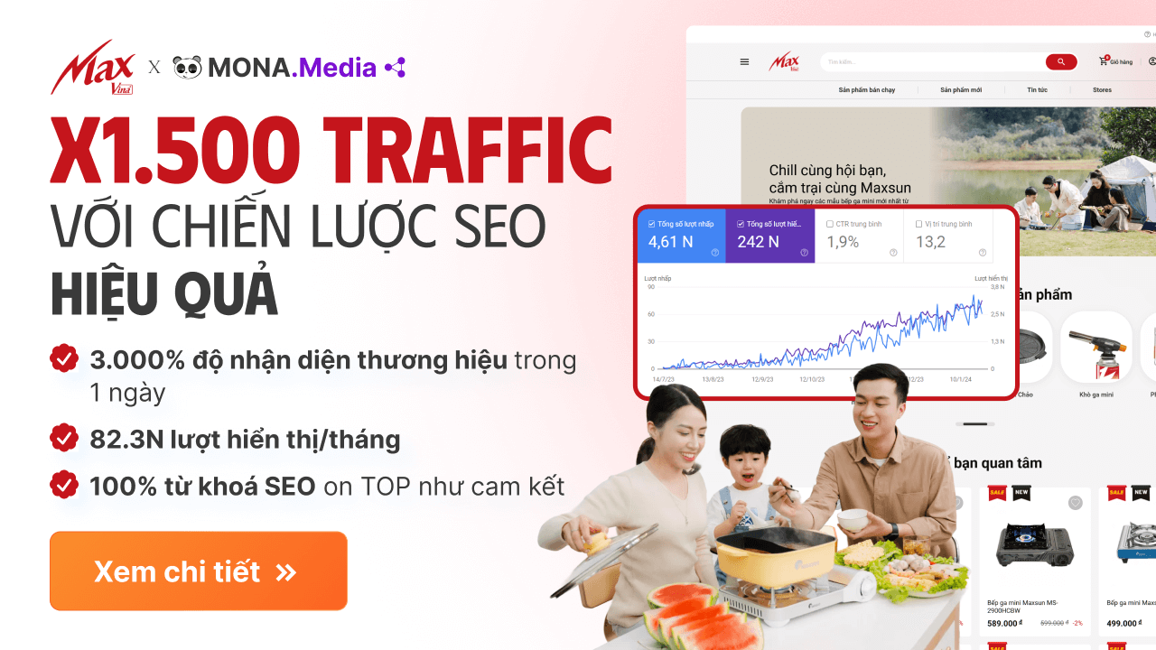 Khám phá ngay case study dịch vụ SEO tại MONA case study SEO content