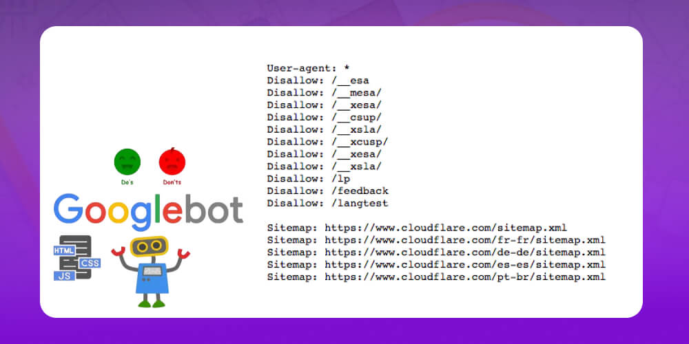chặn Googlebot